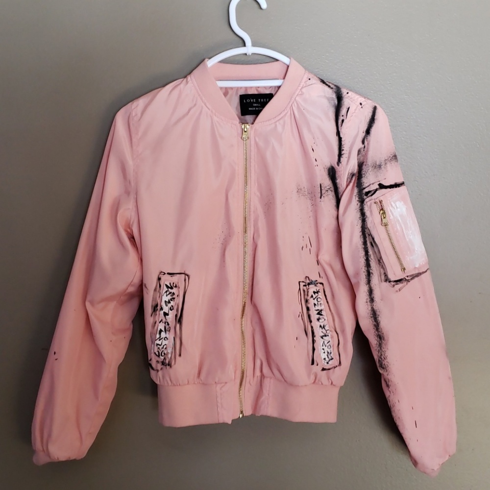 'No thanks' custom bomber